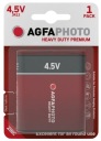1x Agfa Photo 3R12 4,5V zinkovo-uhlíková plochá batéria