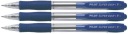 PILOT SUPER GRIP BLUE AUTOMATICKÉ GULIČKOVÉ PENO x3 ks