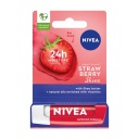 NIVEA Výživný rúž s jahodovým leskom 4,8 g