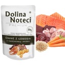 DOLINA NOTECI Prémiové krmivo pre psov Miska z lososa 100g