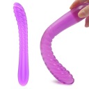 GÉLOVÝ DILDO ANÁLNA A VAGINÁLNA PENETRÁCIA