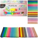 KIDEA SCHOOL Plastelína 24 PASTELOVÝCH FARIEB