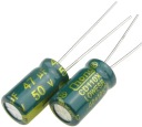 Elektrolytický kondenzátor 47uF/50V LOW ESR (4 ks) /0815-4