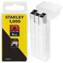 STANLEY Sponky A do zošívačiek 4mm 1000ks TRA202T