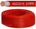 KÁBEL SOLÁRNY H1Z2Z2-K MC4 ČERVENÝ 4mm2