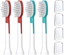 4x náhradná hlavica sonickej zubnej kefky Philips Sonicare pre deti 7+