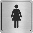 DÁMSKY WC tanier, inox, NEREZ