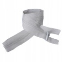 ZAHRNUTÝ zips, SAMOSTATNÁ SIEŤ #3 25cm SIVÁ J