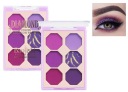 MAKEUP EYESHADOW PALETTE 6-farebná sada 2 ks