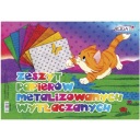 B5 FAREBNÝ PAPIER, METALIZOVANÝ, RAŽENÝ, B5