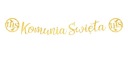 Prijímanie banner Dekorácie svätého prijímania