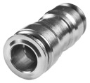RÝCHLY KONEKTOR DVOJITÝ PRIAMY ZÁSUVNÝ KONEKTOR Ø 10 MM