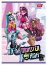 Zápisník A5 32k, dvojfarebný rad Monster High