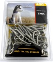 REŤAZ PRE PSA DO chovateľskej stanice 5 MM POZINKOVANÁ