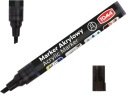 Toma TO-403 akrylový fix, skosený, čierny