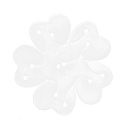 Balónové spony kvetinové spojky kvetinové držiaky dekorácie 8cm 10 kusov