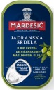 Chorvátske sardinky v bio olivovom oleji 90g