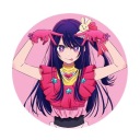 Oshi no Ko Hoshino Ai Anime špendlík 58mm