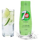 Bezplatný sirupový koncentrát 7UP od nápojového karbonizátora Sodastream Terra 9L s objemom 440 ml