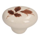 Nábytková kľučka GAMET GP18, dekor mliečneho porcelánu 2