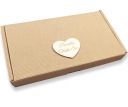 Box ozdobný box obal na krstné rúcho ECO Boho PU3