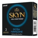 UNIMIL SKYN Extra lubrikované kondómy - 3 ks.