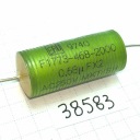 Kondenzátor MKT 680nF 250VAC X2 14x32 axiálny x2