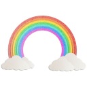 Kreatívna umelecká sada DIY RAINBOW výrezov pre deti 6x