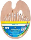SADA 12 NATURAL KEFIEK + DREVENÁ PALETA. 30 cm