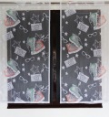 MG ZÁCLONSKÁ PANEL žakárové TENISKY FARBA šírka 80cm 1m