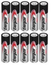 10x alkalické tyčinky Energizer MAX AA LR6