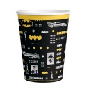 Batman papierové poháre 250 ml, 8 ks.