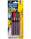 Fixky na tetovanie na kožu TATTOOS 4 ks 1 mm fixky na tetovanie