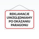 Laminátová doska A5 PRIJÍMAME REKLAMÁCIE