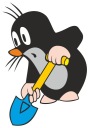 NÁLEPKA NA OKENNÉ SKLO ZRKADLOVÉ KRTOK