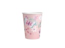 Narodeninové poháre Butterflies Butterflies 8 ks, 250 ml
