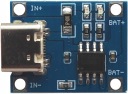 Li-ion 5V 1A 18650 TP4056 USB typ C nabíjačka