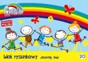 BLOK NA KRESLENIE biely A4 20 listov