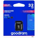 Prispôsobiteľná micro SD pamäťová karta Goodram 32GB triedy 10
