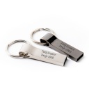 Kovový prívesok mini 1 GB USB 2.0 + GADGET NA GRAVÍROVANIE LOGA