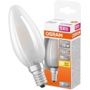 LED SVIEČKOVÁ žiarovka E14 1,5W 2700K Filament OSRAM