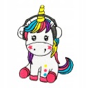 Nažehľovacia termo nášivka Unicorn Horse