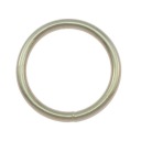 KOVOVÝ PRSTEŇ ZVÁRANÝ 30 mm - NIKEL