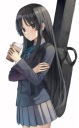 Plagát anime Manga K-ON! KON_282 A3 (vlastné)