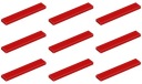 LEGO TILE 6636 TILE 1x6 červená (9g) 9 ks.