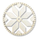 Drevený prsteň Macrame Base Catcher Dream Catcher Star 15cm