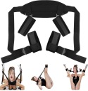 POPRUHY, PUTÁ NA RUKY A NOHY, SEXUÁLNY PÁS, SÚPRAVA BONDAGE BDSM
