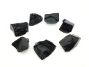 prírodný čierny obsidián, surová hrudka, 4-5 cm