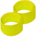 Náramky Ruky Neon YELLOW Disco Party 80s Karneval 2 ks.