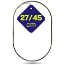 Lapač snov Charms LARGE Macrame ELIPSE OVAL na stenu Podstavec na obruče RUČNÁ VÝROBA